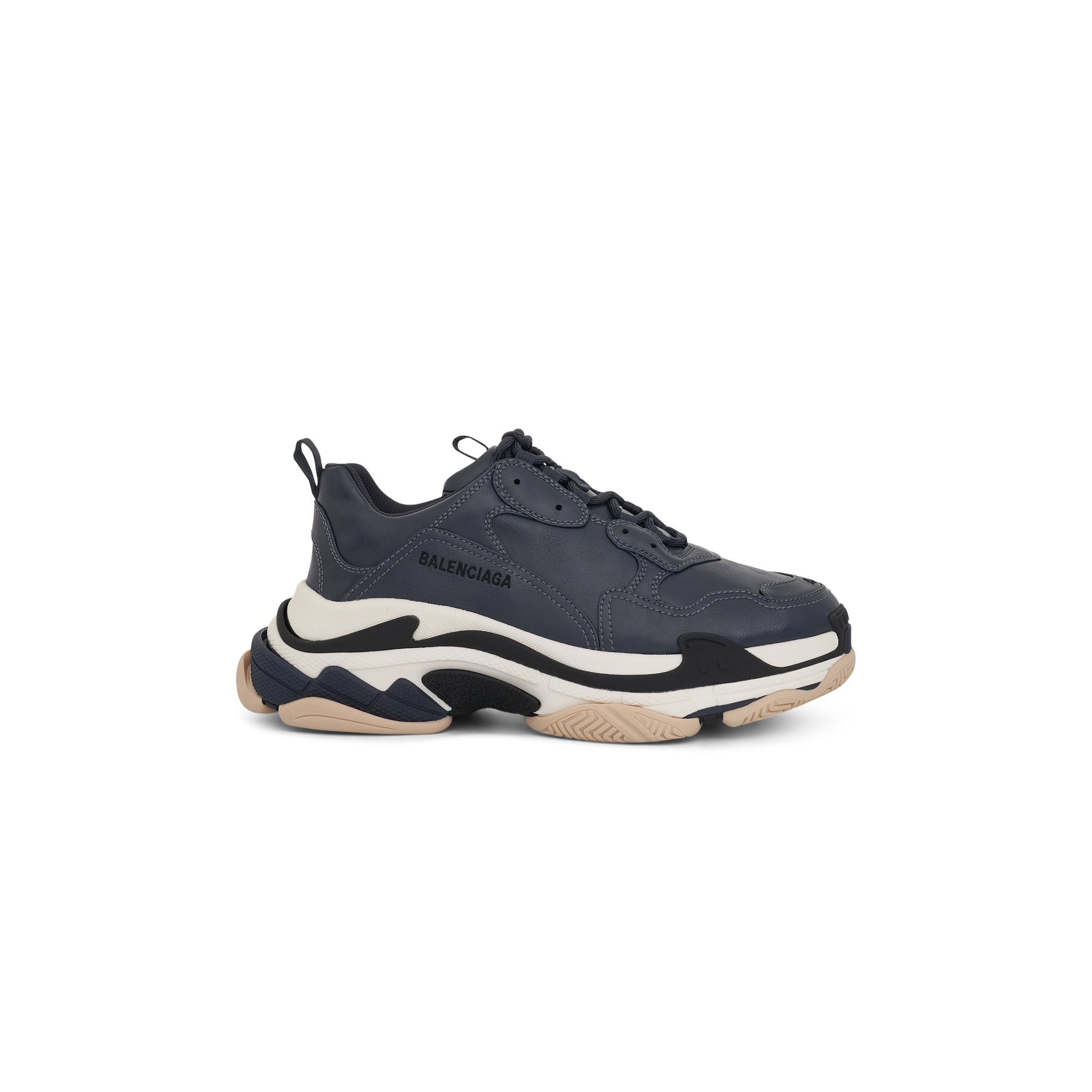 BALENCIAGA TRIPLE S SNEAKER IN STONE BLUE BLACK  536737W2FAD4179